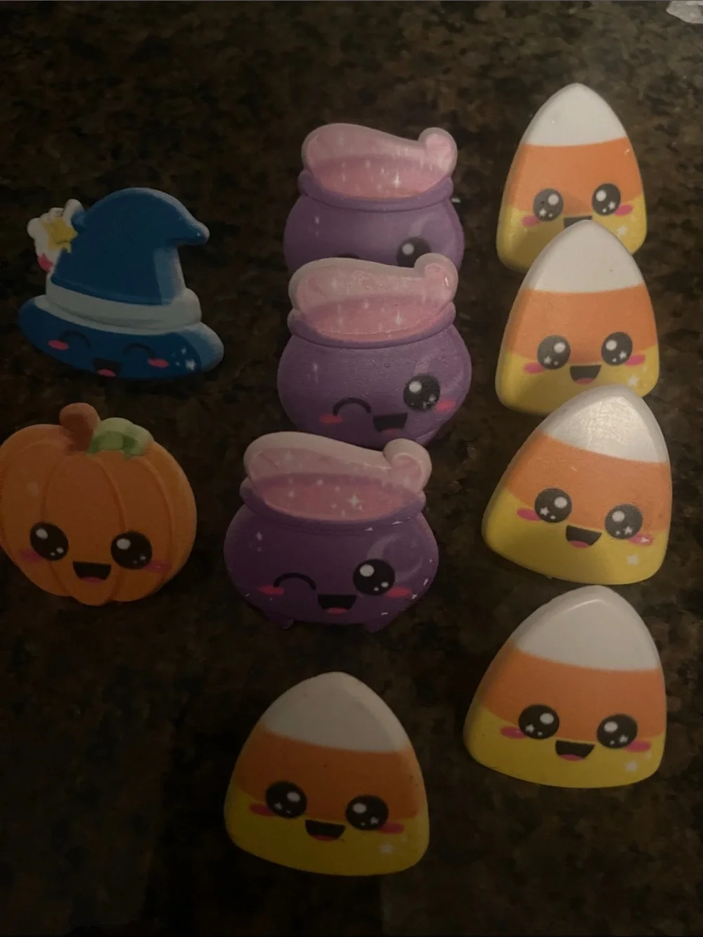 Halloween Cute Cupcake ring toppers
